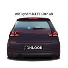 LED Rückleuchten VW Golf 5 V schwarz mit dynamischen sequentiellen LED Blinker