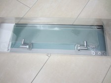 Ablagekonsole aus Glas und