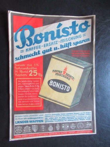 Bonisto kaffee ersatz mischung - kaffee,