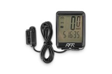 RFR Fahrradcomputer CMPT mit 12 Funktionen kabelgebunden black