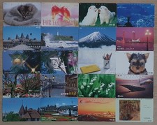 20 Verschidene Japanische Telefonkarten - Gebraucht