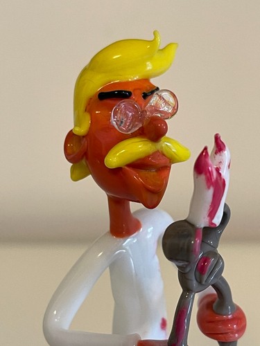 Glasfigur zahnarzt dentist - zahnarzt,
