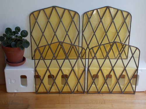 Antik glas scheiben blei - antik,