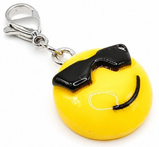 Emoji charm clip anhänger - charm,