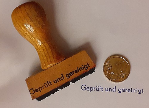 Alter ddr stempel - (s38),