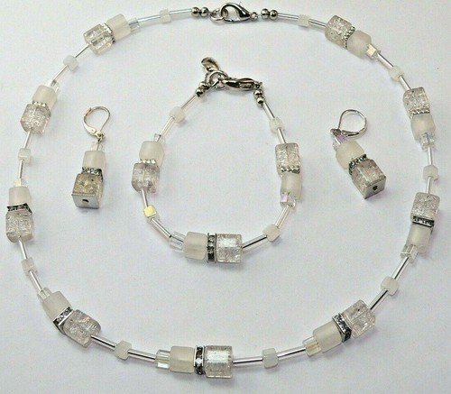 3er schmuckset kette - schmuckset,