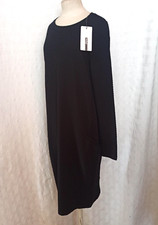 Damen Jerseykleid Schwarz