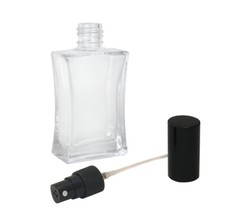 30ml Parfum Flakon LEER GLAS Flasche + Pumpe NEU Parfüm-Zerstäuber Parfumflasche