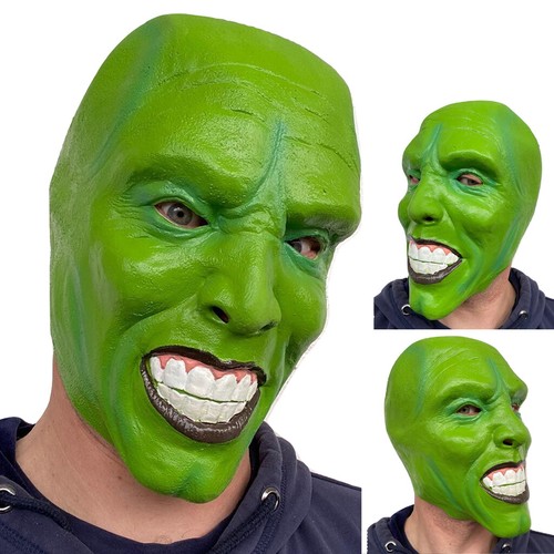 Die maske grün latexmaske jim - maske,