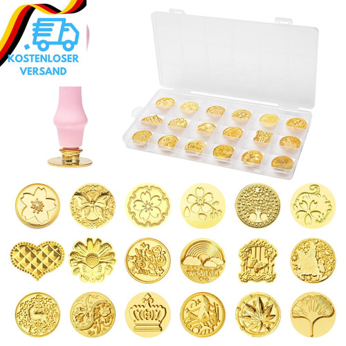 Wachssiegel stempel set - wachssiegel,