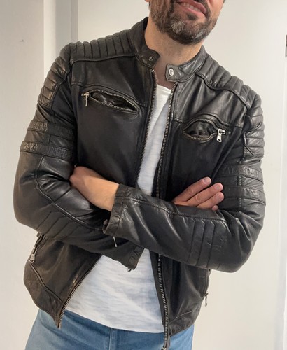 Punchball herren lederjacke - punchball,