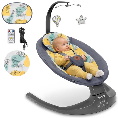 Babywippe babyschaukel lionelo - babyschaukel,