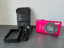 Canon IXUS 95 IS 10.0MP Digitalkamera pink rosa Etui Retro PowerShot SD1200 IXY