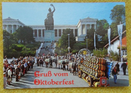 Ansichtskarte münchen gruß - ansichtskarte,