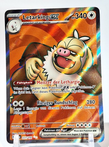 Pokemon karte letarking - pokemon,