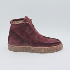 Damenschuhe Moma Gr. 37 Stiefeletten Bordeaux Wildleder Angebot 350€ 285DA