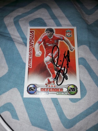 Trading card signiert emiliano - trading,