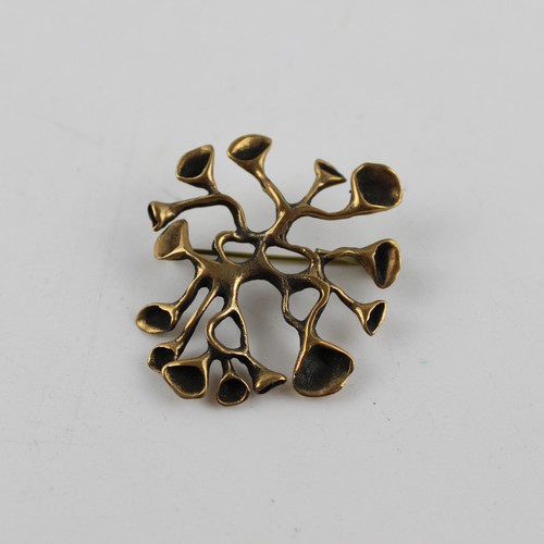 Finnische bronze brosche - bronze,