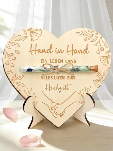 Geldgeschenk hochzeit holz - geldgeschenk,