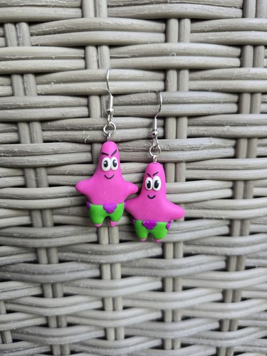 Polymer clay ohrringe patrick - clay,