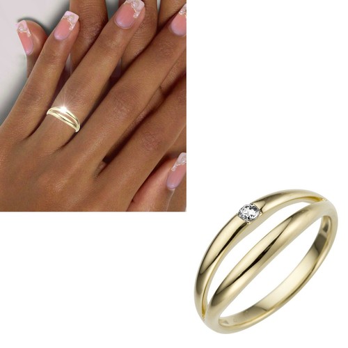 Damenring 585 gold - damenring,