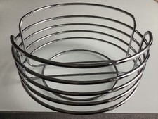 ❤️Edelstahl Korb Obstkorb Brötchenkorb Aufbewahrung - TOP Zustand