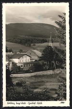 Lohberg /Bayr. Wald, Gasthof Späth, Ansichtskarte 1955 