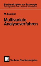 Multivariate Analyseverfahren M Küchler Taschenbuch 262 S. Deutsch 1979