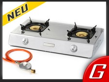 2 Flammen Gaskocher 9 kW WOK