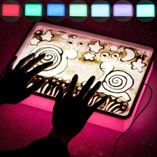 Sandmalerei Lichtkasten