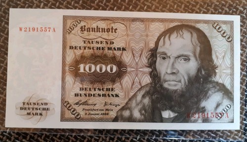 1000 dm geldschein - 1000,