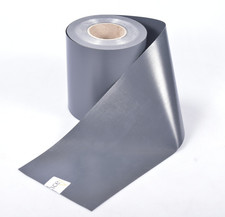 PVC Sichtschutzstreifen für Doppelstabmattenzaun 650g/m² 35m x 19 cm Anthrazit