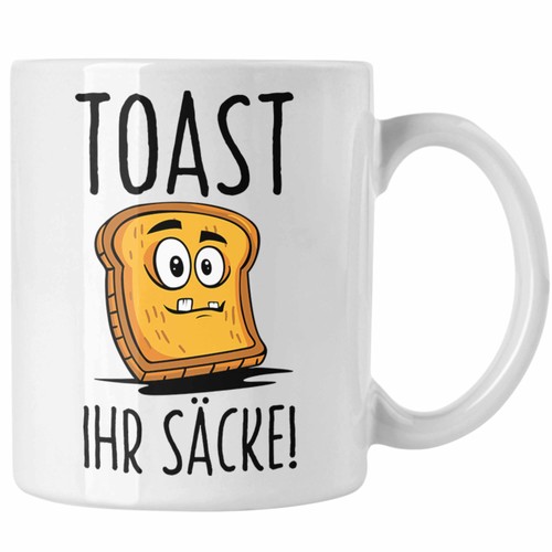 Toast brot ihr säcke - säcke, tasse