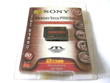 2GB Memory Stick PRO Duo HIGH SPEED ( 2 GB MS PRO Duo ) SONY Neu