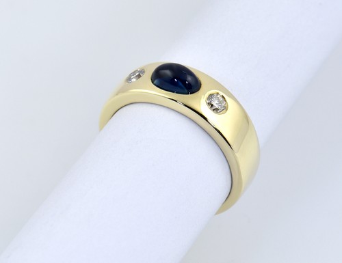 Saphir diamant ring 585 000 - diamant, 14