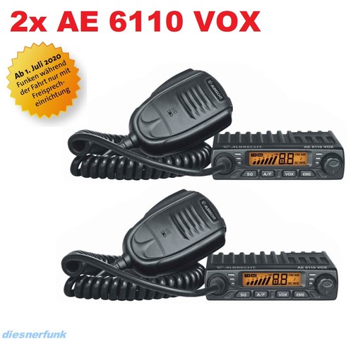 Albrecht 6110 vox - 2x,