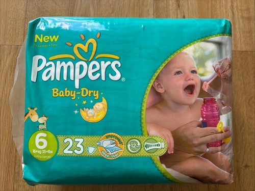 Vintage pampers baby - vintage, dry