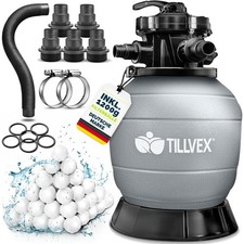 tillvex® Sandfilter für Pool