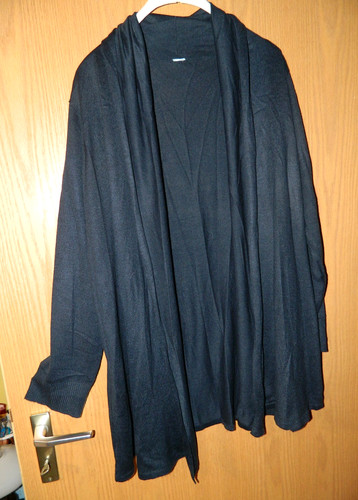 Schöne lange feinstrick jacke - lange, feinstrick-jacke