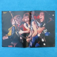 SCORPIONS POSTER BRAVO 2 Seiten
