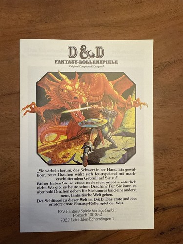 Dungeons dragons flyer - d&d,