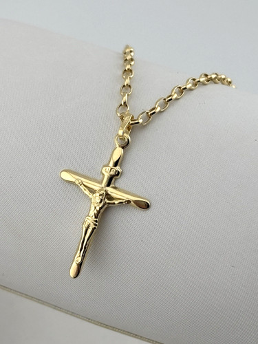 Gelbgold kruzifix kreuz - kt,