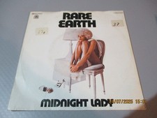 (95) 7" Single Vinyl - Rare Earth - Midnight Lady