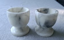Marmor eierbecher schwarz - eierbecher,