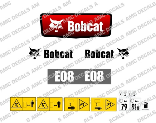 Bobcat e08 mini bagger - mini,