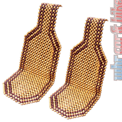 Holzkugel sitzauflage beige - 2x,