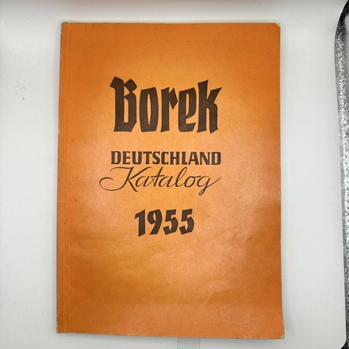 Borek deutschland katalog - katalog, 1955