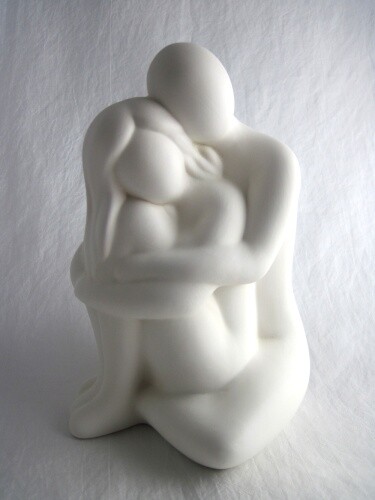 Skulptur francis paar - skulptur,