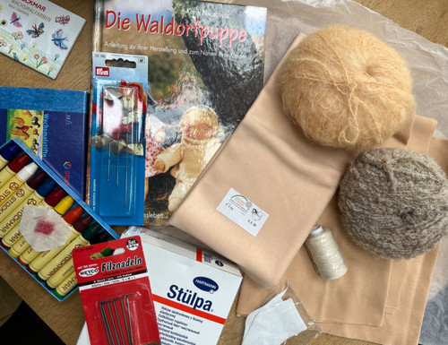 Set waldorfpuppe selber - set,