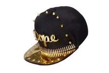 Goldene Dope Cap  – Schwarz